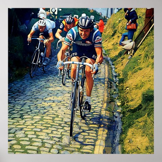 Roger de Vlaeminck Tour of Flanders 1978 Poster (Vorne)