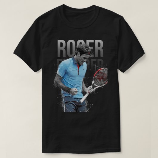 Roger Federer (1)_ T-Shirt (Design vorne)