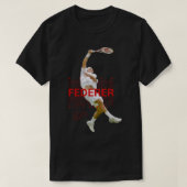 Roger Federer Tennis T-Shirt (Design vorne)