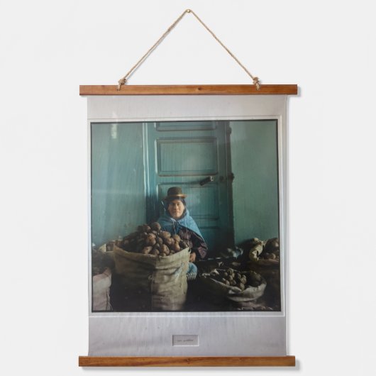 Roger Foto Wandteppich Mit Holzrahmen (Vorderseite)