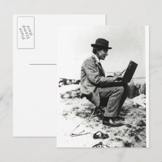 Roger Fry Postkarte (Vorne/Hinten)