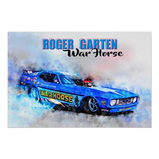 Roger Garten War Horse Poster (Vorderseite)