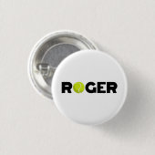 Roger Tennis Button (Vorne & Hinten)