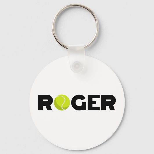 Roger Tennis Schlüsselanhänger (Vorderseite)