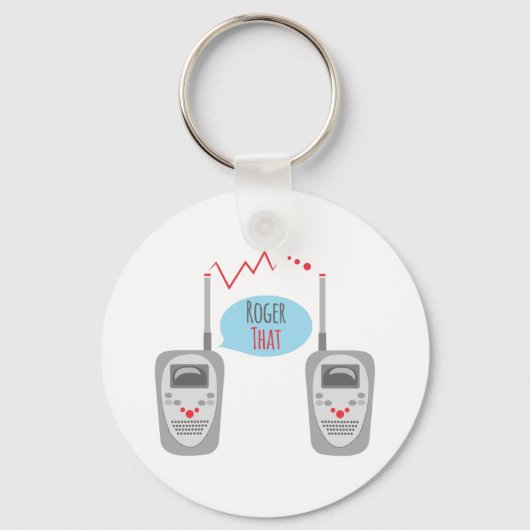 Roger That Schlüsselanhänger (Vorderseite)