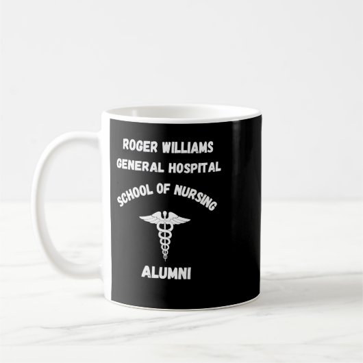 Roger Williams General Hospital Kaffeetasse (Links)