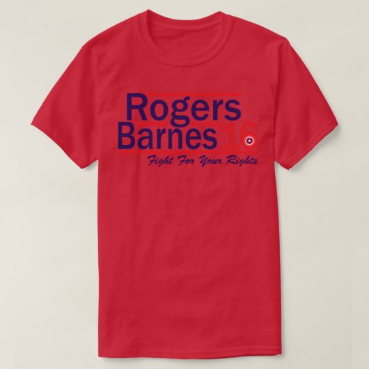 Rogers Barnes T-Shirt (Design vorne)