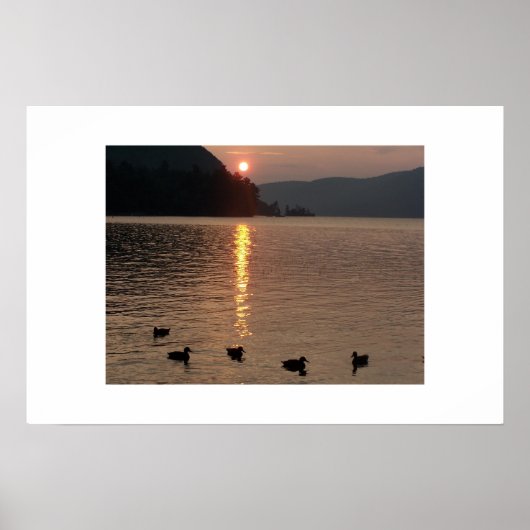 ROGERS ROCK LAKE GEORGE NY POSTER (Vorne)