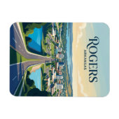Rogers USA Magnet (Horizontal)