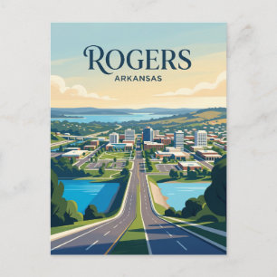 Rogers USA Postkarte