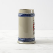 Rogers-Wappen Stein Bierglas (Mittel)