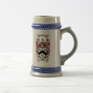 Rogers-Wappen Stein Bierglas