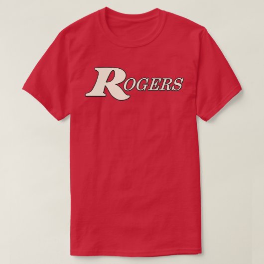 Rogers White T-Shirt (Design vorne)