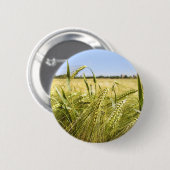 Roggenkorn Botanische Natur Button (Vorne & Hinten)