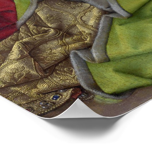 Rogier van der Weyden Magdalen Reading Poster (Ecke)