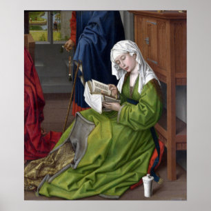 Rogier van der Weyden Magdalen Reading Poster