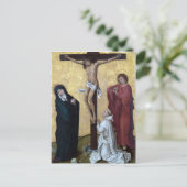 Rogier van der Weyden The Crucifixe Postkarte (Stehend Vorderseite)
