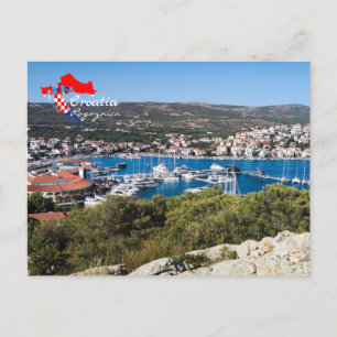Rogoznica, Kroatien Dalmatien Adria Postkarte