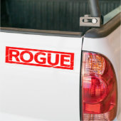 Rogue Briefmarke Autoaufkleber (Auf Lkw)