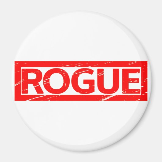 Rogue Briefmarke Magnet (Vorne)