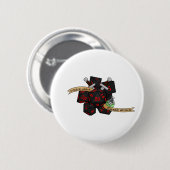 Rogue Dice Design Button (Vorne & Hinten)
