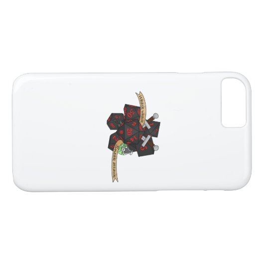 Rogue Dice Design Case-Mate iPhone Hülle (Rückseite (Horizontal))