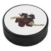 Rogue Dice Design Eishockey Puck (3/4)