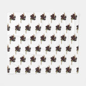 Rogue Dice Design Fleecedecke (Vorderseite (Horizontal))