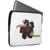 Rogue Dice Design Laptopschutzhülle (Vorne Rechts)
