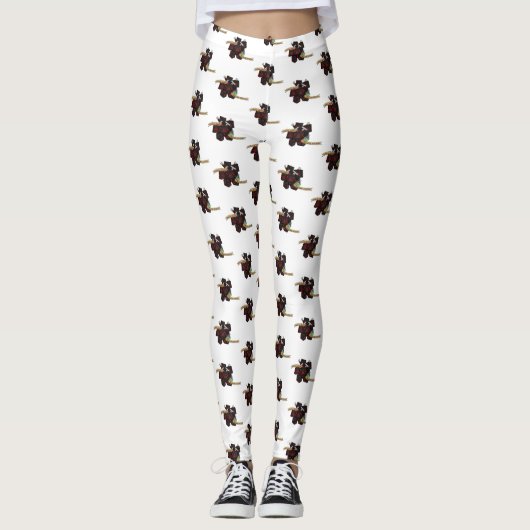 Rogue Dice Design Leggings (Vorderseite)