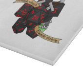 Rogue Dice Design Schneidebrett (Ecke)
