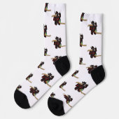 Rogue Dice Design Socken (Linkes Detail)