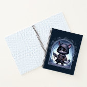 Rogue Feline Fantasy Adventure Notizblock (Innenseite)