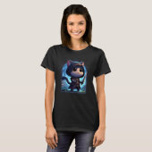 Rogue Feline Fantasy Adventure T-Shirt (Vorne ganz)