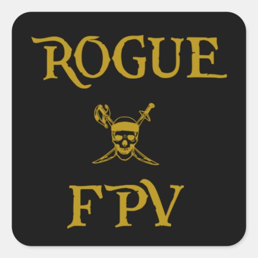 Rogue FPV Slap Stickers (Vorderseite)
