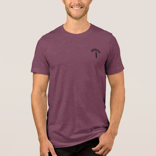 Rogue Logo Tri-Blend Shirt (Vorderseite)