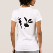 Rogue Radish Farm Bella Leinwand T - Shirt (Rückseite)