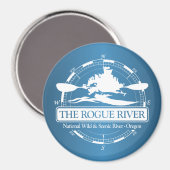 Rogue River (KC2) Magnet (Vorderseite/Rückseite)