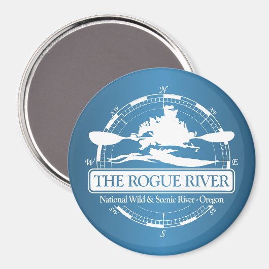 Rogue River (KC2) Magnet (Vorderseite/Rückseite)