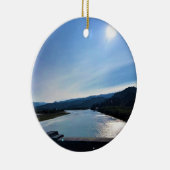 Rogue River, OR Keramik Ornament (Rechts)