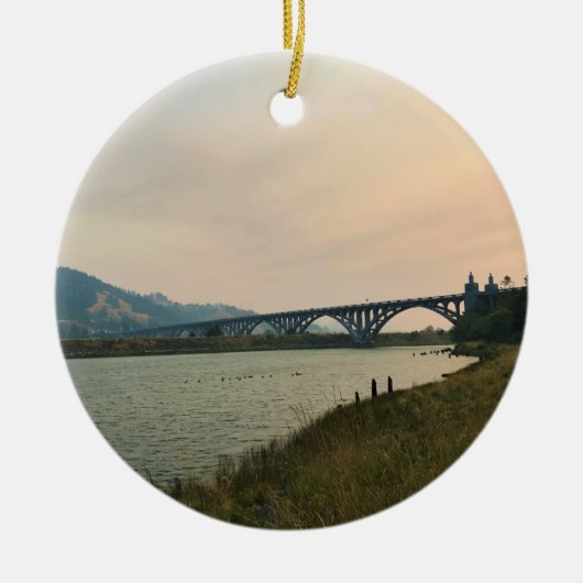 Rogue River, OR Keramik Ornament (Vorne)