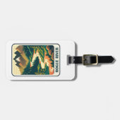 Rogue River Oregon Colors Gepäckanhänger (Vorderseite horizontal)