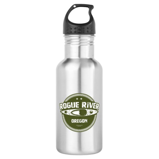 Rogue River, Oregon Edelstahlflasche (Vorderseite)