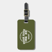 Rogue River, Oregon Gepäckanhänger (Vorderseite vertikal)