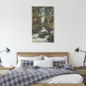 Rogue River, Oregon - Obere Schlucht Blick auf den Leinwanddruck (Insitu (Schlafzimmer))