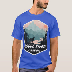 Rogue River Oregon ODER Bergsee-Zauber im Val Pior T-Shirt