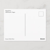 Rogue River, Oregon Postkarte (Rückseite)