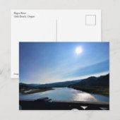 Rogue River Postkarte (Vorne/Hinten)