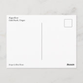 Rogue River Postkarte (Rückseite)