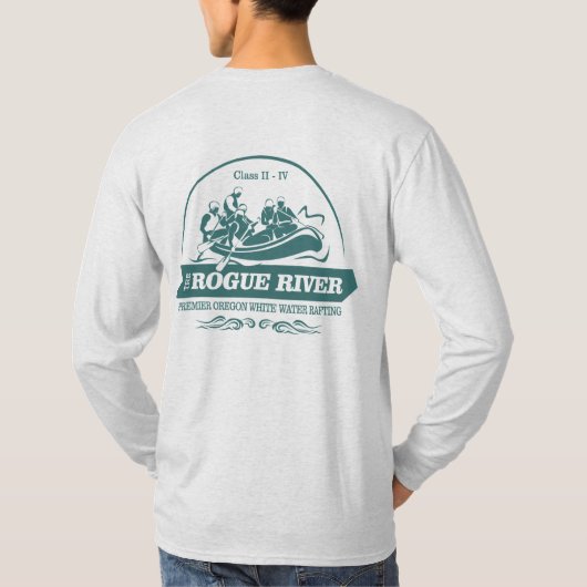 Rogue River (Rafting2) T-Shirt (Rückseite)